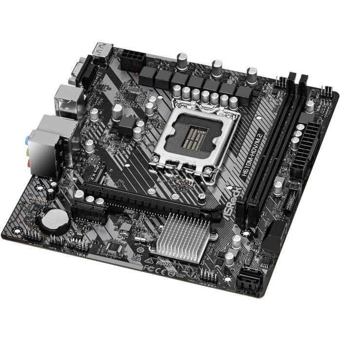 ASRock H610M-HDV/M.2 R2.0 Placa Base Socket 1700 mATX DDR4 2