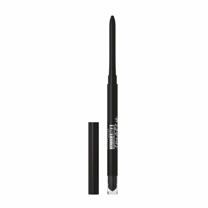 Maybelline TATTOO LINER smokey gel pencil #black 1,3 gr - Eyeliner semi-permanente efecto ahumado 2