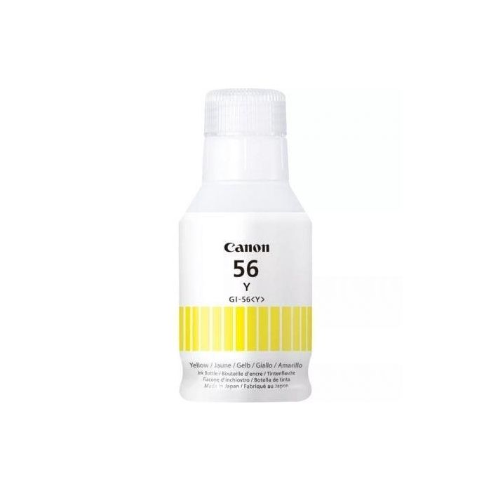 Canon Bote Tinta Amarillo Maxify Gx 5050-6050-7050 - Gi 56Y Canon Bote Tinta Amarillo Maxify Gx 5050-6050-7050 - Gi 56Y