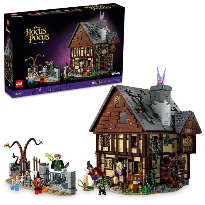Lego 21341 Ideas Hocus Pocus Disney: La Mansión de las Hermanas Sanderson Set de Construcción para Adultos 0 Lego 21341 Ideas Hocus Pocus Disney: La Mansión de las Hermanas Sanderson Set de Construcción para Adultos 0