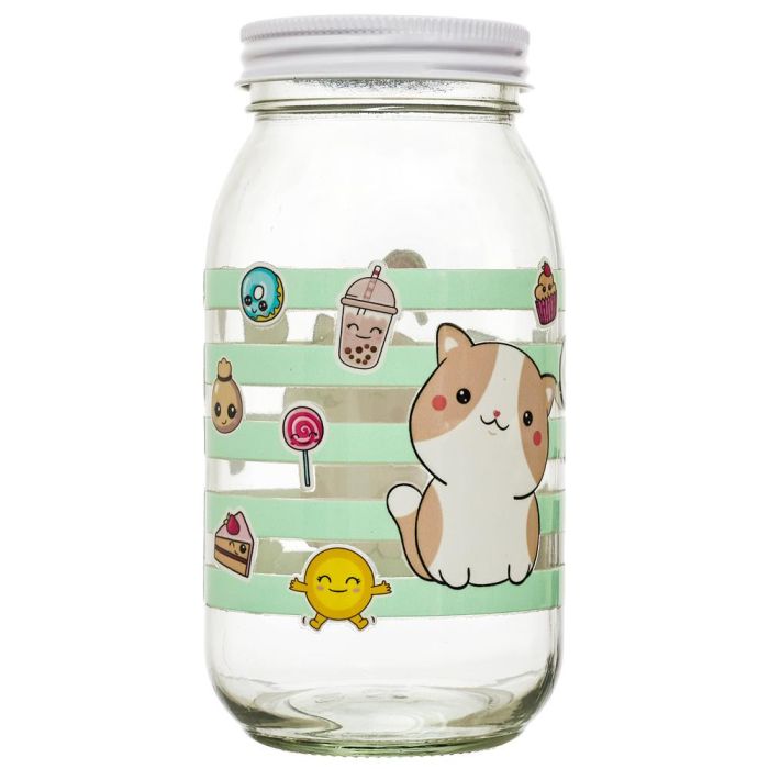 Hucha- Tarro Vidrio Kawaii The Concept Factory 6