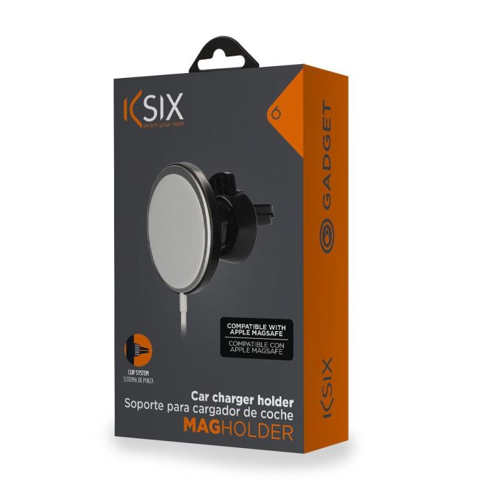 Soporte de Móviles para Coche KSIX 9 Soporte de Móviles para Coche KSIX 9