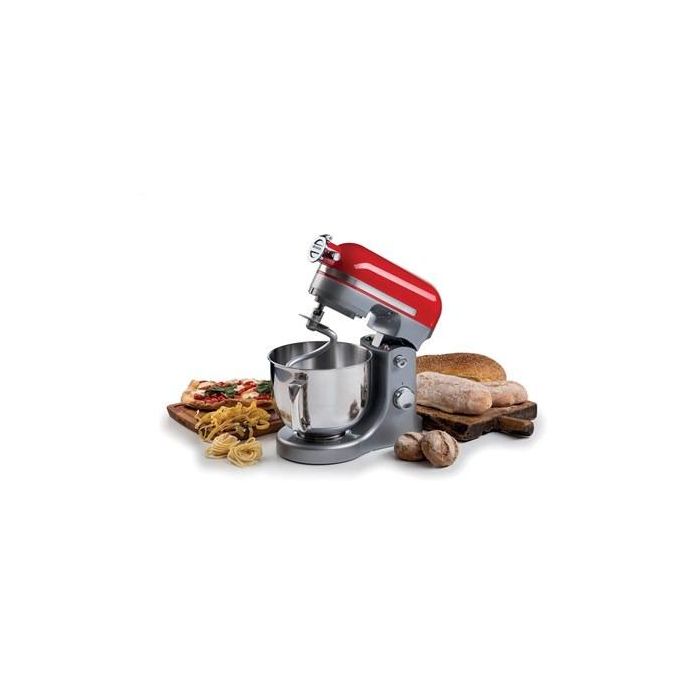 Ariete 1589/00 Robot de Cocina 5.5L 1600W Rojo con Accesorios para Amasar, Mezclar y Batir 7 Ariete 1589/00 Robot de Cocina 5.5L 1600W Rojo con Accesorios para Amasar, Mezclar y Batir 7