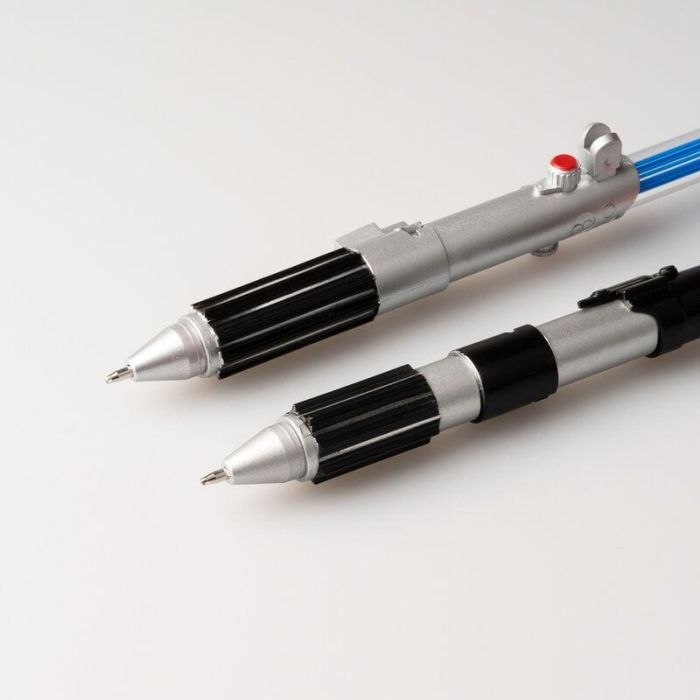 Set 2 boligrafos Sable Laser Star Wars luz 2 Set 2 boligrafos Sable Laser Star Wars luz 2