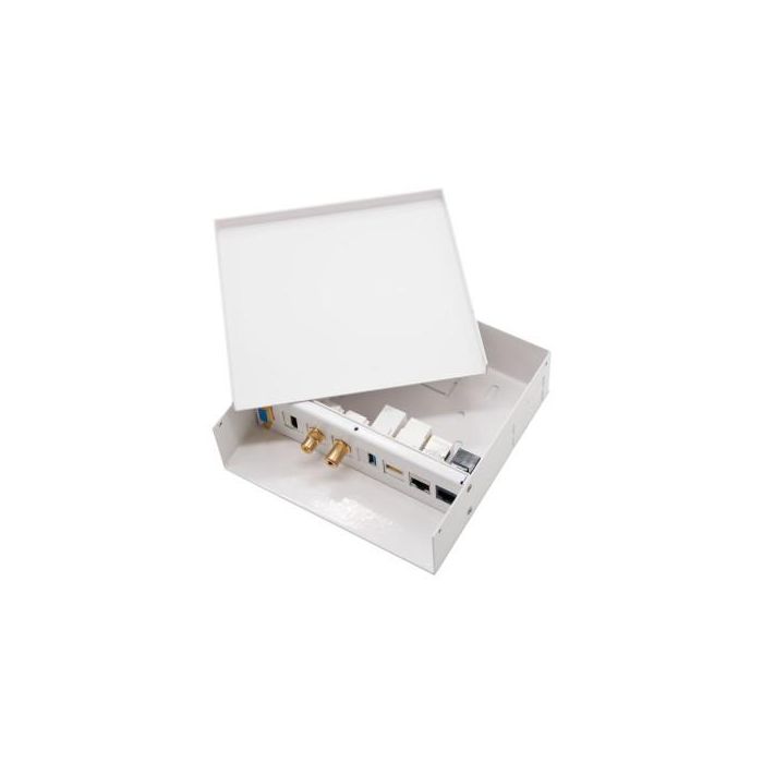 Nanocable 10.35.0003 Caja de Conexiones Multimedia de Pared VGA, HDMI, Jack 3.5, RCA, 2xUSB, 2xRJ45, Blanco 8