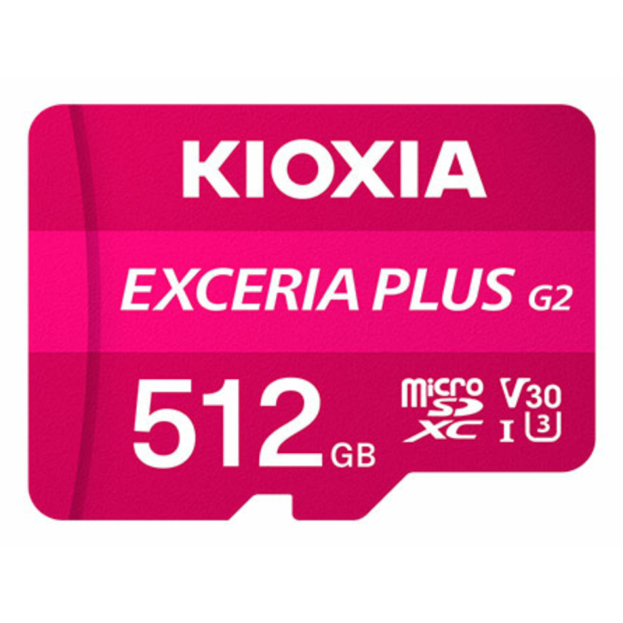 Kioxia LMPL2M512GG2 memoria flash 512 GB MicroSDXC UHS-I Clase 10 Kioxia LMPL2M512GG2 memoria flash 512 GB MicroSDXC UHS-I Clase 10