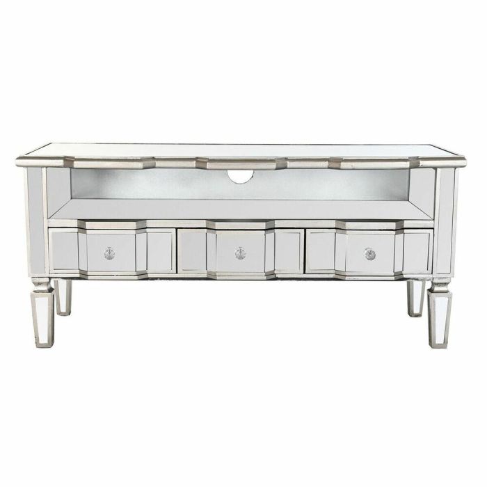 Mueble Tv Glam DKD Home Decor Plateado 45 x 50 x 112 cm 1 Mueble Tv Glam DKD Home Decor Plateado 45 x 50 x 112 cm 1