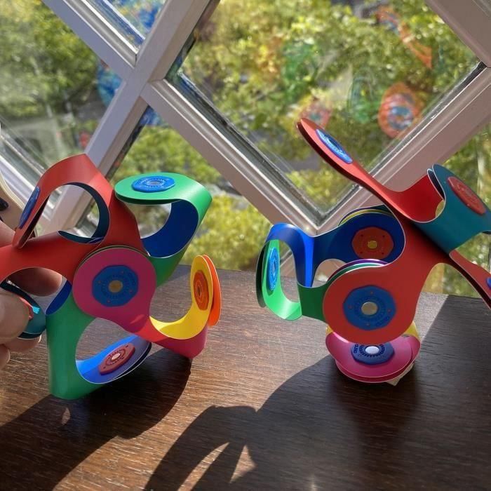 Tiny & Mighty CLIXO - GIPSY TOYS - Juego de construcción magnético flexible, duradero e imaginativo - 9 piezas - A partir de 4 años 3 Tiny & Mighty CLIXO - GIPSY TOYS - Juego de construcción magnético flexible, duradero e imaginativo - 9 piezas - A partir de 4 años 3