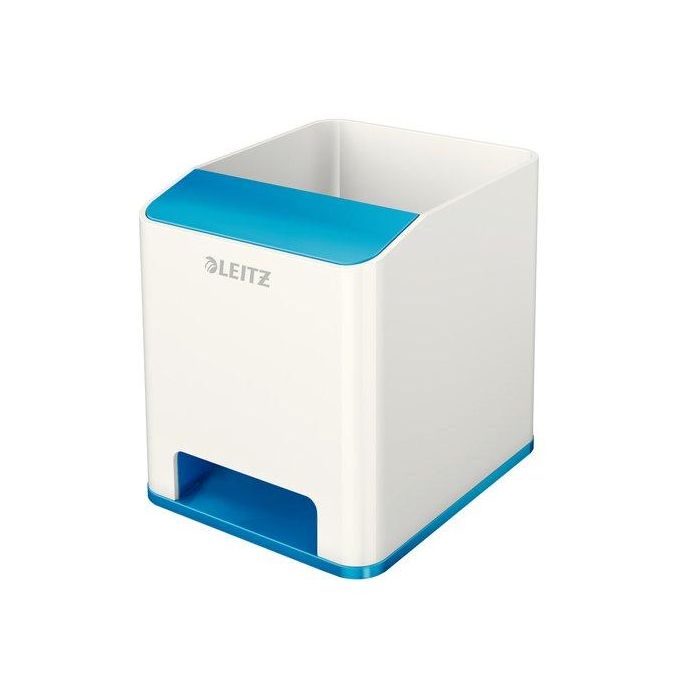 Cubilete Leitz Wow Dual Azul Metalizado/Blanco