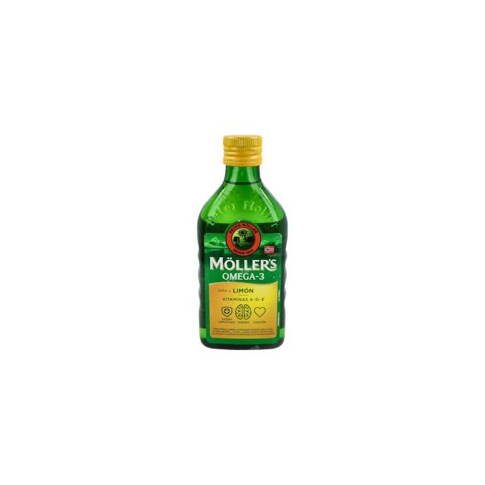 Moller's Aceite Hígado Bacalao Limón 250 ml
