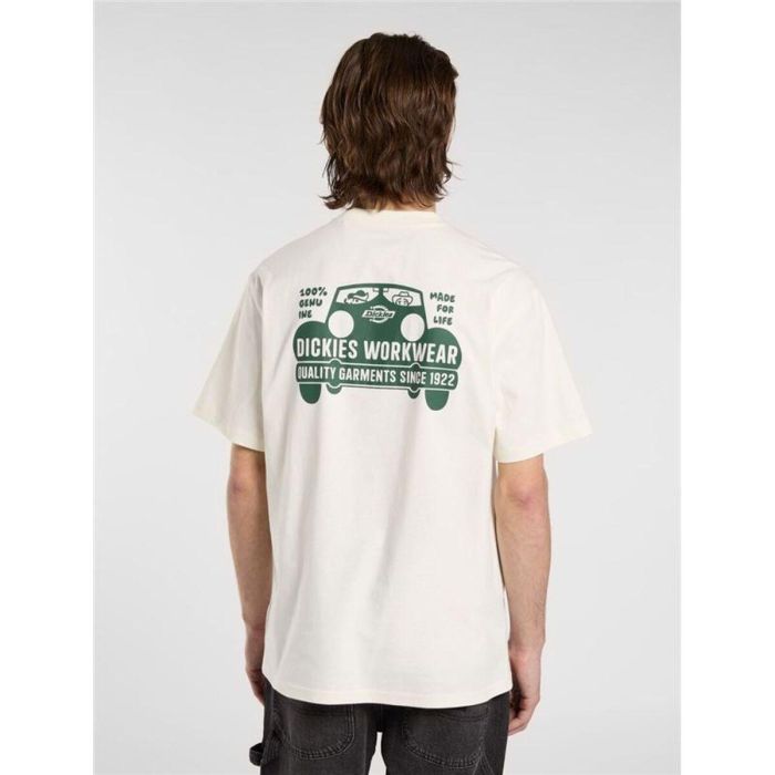 Camiseta de Manga Corta Hombre Dickies Gordonsville Ss Blanco 6-7 Años 4
