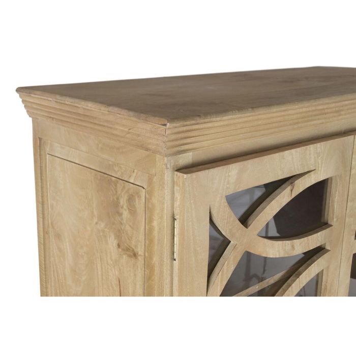 Vitrina Home ESPRIT Natural Madera Madera de mango 120 x 50 x 205 cm 6