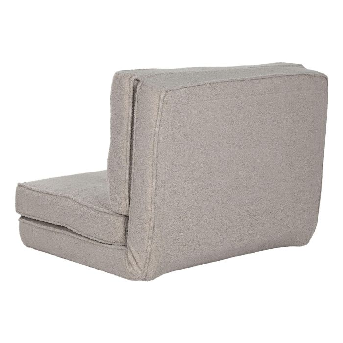 DKD Home Decor Sofá Cama Scandi Beige 76 x 60 x 70 cm Medida Cama 70x218 2