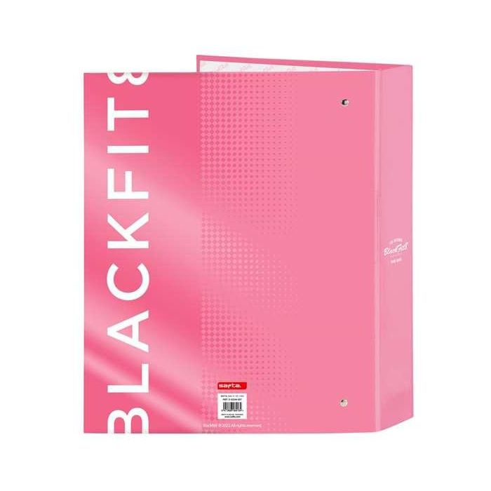 Carpeta de anillas BlackFit8 Glow up Rosa A4 27 x 33 x 6 cm 1 Carpeta de anillas BlackFit8 Glow up Rosa A4 27 x 33 x 6 cm 1