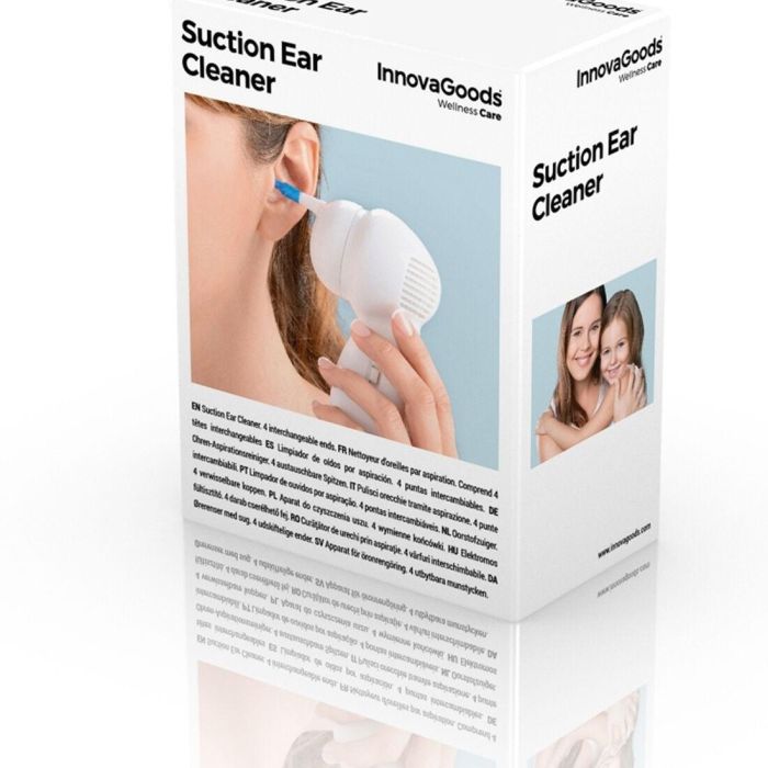 Limpiador de Oídos Eléctrico Reutilizable InnovaGoods 1 Limpiador de Oídos Eléctrico Reutilizable InnovaGoods 1