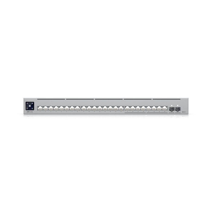 Ubiquiti 50W, 8 x 2.5 GbE RJ45, 16 x GbE RJ45, 2 x 10G SFP+, SGCC steel, 442.4 x 325 x 43.7 mm (17.4 x 12.8 x 1.7") 1 Ubiquiti 50W, 8 x 2.5 GbE RJ45, 16 x GbE RJ45, 2 x 10G SFP+, SGCC steel, 442.4 x 325 x 43.7 mm (17.4 x 12.8 x 1.7") 1