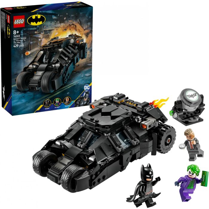 Lego Juego de Construcción de Bloques Tumbler de Batman vs Two-Face y The Joker Marvel. Set con Vehículo y Figuras +8 Años 2 Lego Juego de Construcción de Bloques Tumbler de Batman vs Two-Face y The Joker Marvel. Set con Vehículo y Figuras +8 Años 2