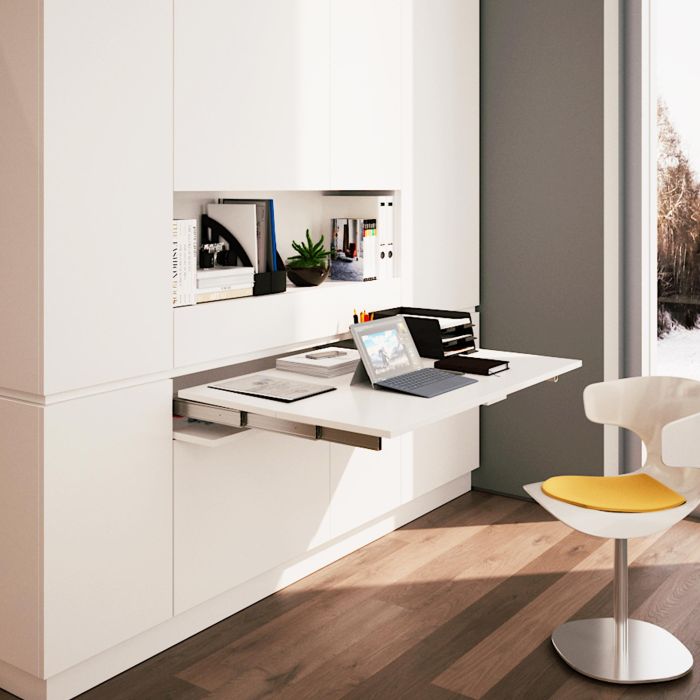 Emuca Guías para mesa extensible Lunch+39, Aluminio, Anodizado inox 4 Emuca Guías para mesa extensible Lunch+39, Aluminio, Anodizado inox 4