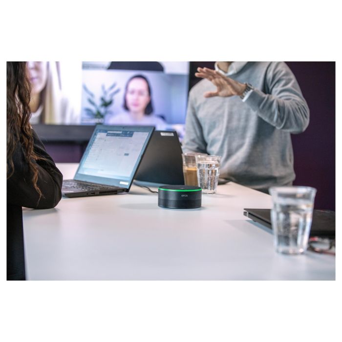 EPOS Expand Capture 5 - Sistema de Audio para Conferencias en Grupo, Negro, Certificado Microsoft Teams, Micrófono Omnidireccional, Frecuencia 20-8000 Hz 3