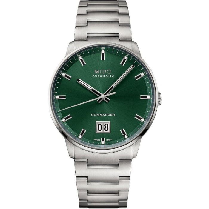Reloj Mujer Mido COMMANDER BIG DATE Plateado