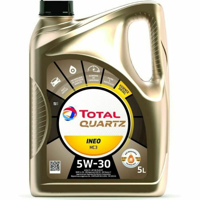 Aceite Motor Total 5L Cuarzo Ineo Mc3 5W30 Aceite Motor Total 5L Cuarzo Ineo Mc3 5W30