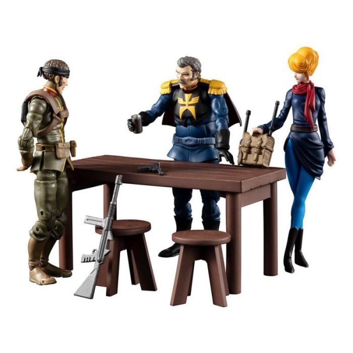 Megahouse Figuras G.M.G Mobile Suit Gundam - Pack con Figuras y Vehículo, 10 cm 1 Megahouse Figuras G.M.G Mobile Suit Gundam - Pack con Figuras y Vehículo, 10 cm 1