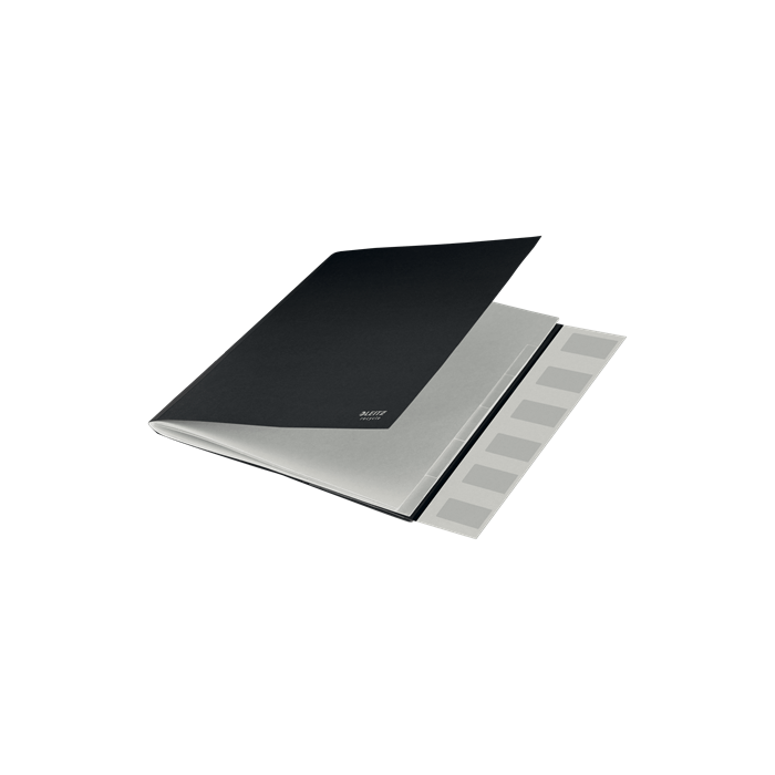 Leitz 39140095 Carpeta Clasificadora de Cartón A4 6 Posiciones, Negro 3