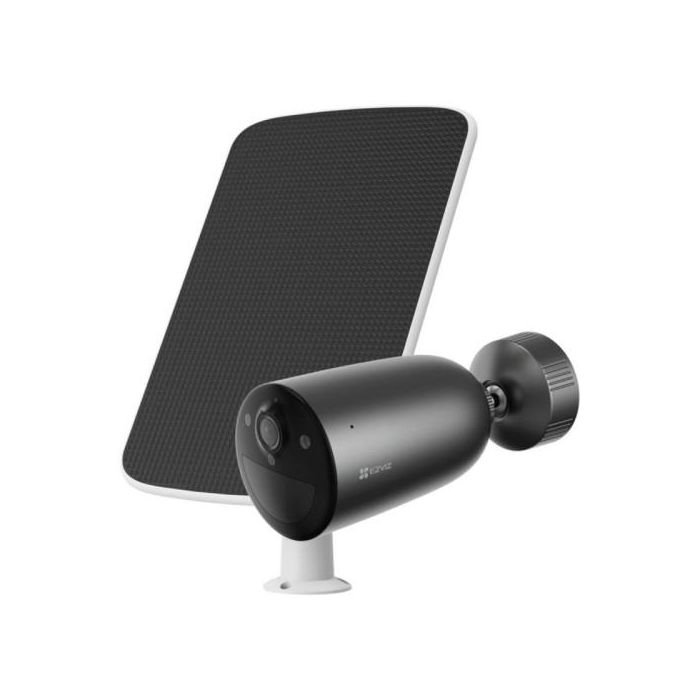 EZVIZ CS-EB3/SP-R200(2K 4GA) Cámara de Seguridad Exterior 4G con Batería Recargable 2K QHD Tipo Bullet Color Negro