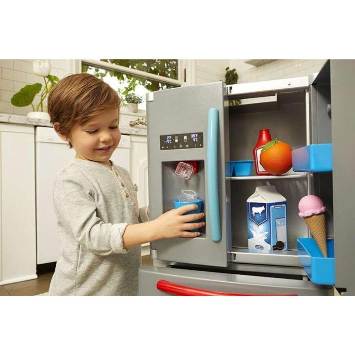 MGA Mi Primer Frigorífico Juguete Interactivo con Sonido y Luces para Niños +3 Años, 29.2x40.1x58.4 cm 4 MGA Mi Primer Frigorífico Juguete Interactivo con Sonido y Luces para Niños +3 Años, 29.2x40.1x58.4 cm 4