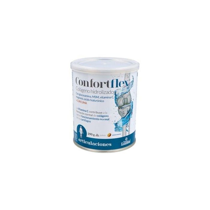 Confortflex Colágeno Hidrolizado + Magnesio + Vitamina C + Cúrcuma para Huesos y Articulaciones 390g Polvo