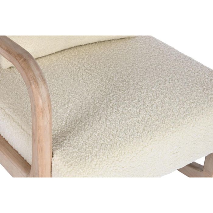 Mecedora Moderno DKD Home Decor Blanco Natural 88 x 78 x 66 cm 6 Mecedora Moderno DKD Home Decor Blanco Natural 88 x 78 x 66 cm 6