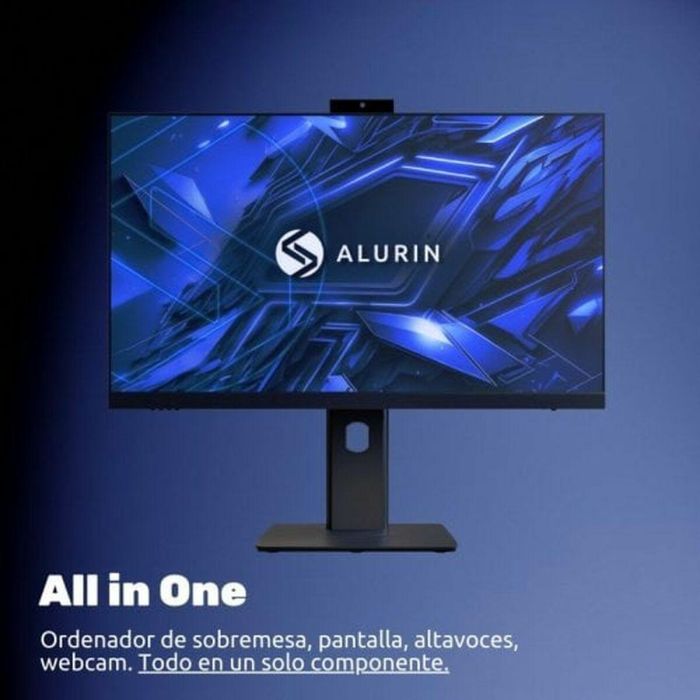 All in One Alurin Flow 27" Intel Core i5-1240 16 GB RAM 1 TB SSD 8