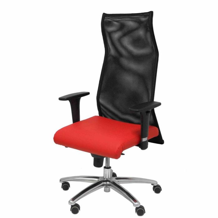 Sillón de Oficina Sahuco P&C B24APRP Rojo 3