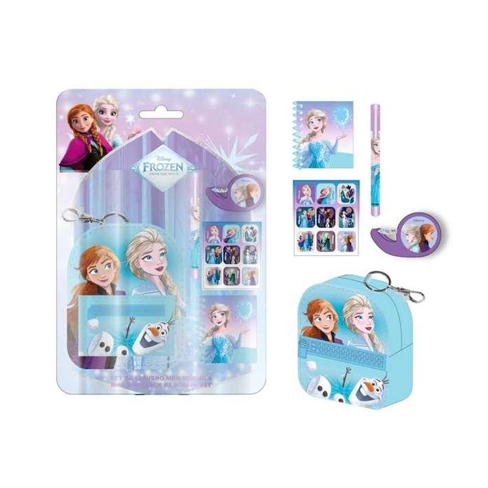 Set de papelería minimochila frozen 19.5 x 22.5 x 4.5 cm 2 Set de papelería minimochila frozen 19.5 x 22.5 x 4.5 cm 2