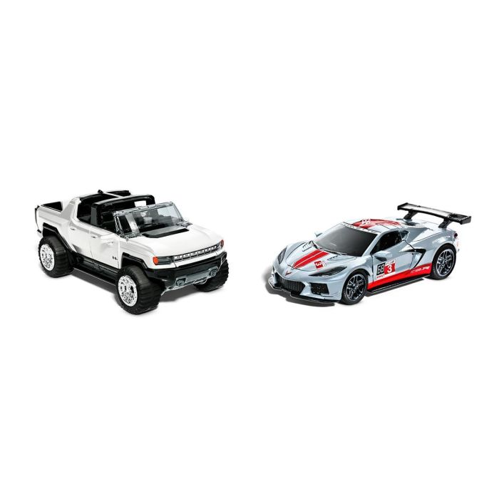 Mattel HPR91 Hot Wheels Pack 2 Coches De Carreras 1:43 Vehículos Metálicos con Detalles Auténticos 2 Mattel HPR91 Hot Wheels Pack 2 Coches De Carreras 1:43 Vehículos Metálicos con Detalles Auténticos 2
