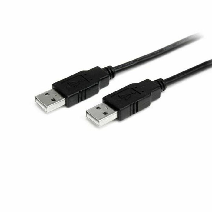 Cable USB Startech USB2AA1M 1 m USB A Negro
