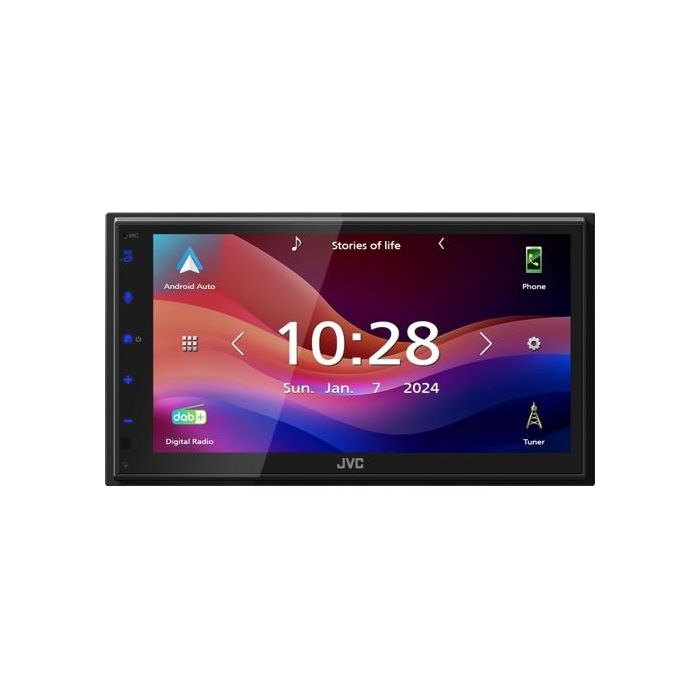 JVC KW-M595DBT Radio Multimedia Coche Pantalla Táctil 6.8" Bluetooth Wi-Fi Android Auto Apple CarPlay Negro 8
