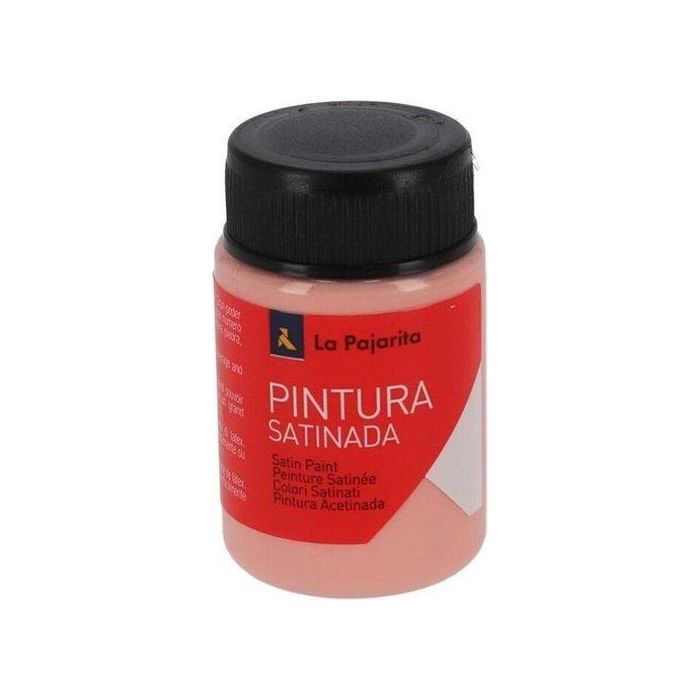 La Pajarita Témpera Escolar Satinada Rosa Medio 35 mL - Pintura para Manualidades