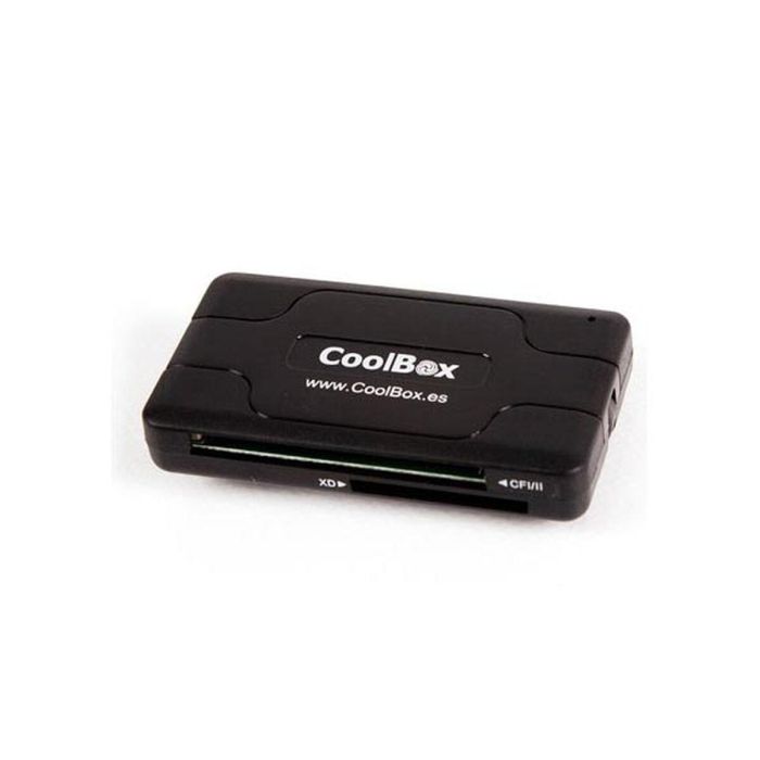 Lector de Tarjetas CoolBox CRCOOCRE050 Negro 1 Lector de Tarjetas CoolBox CRCOOCRE050 Negro 1