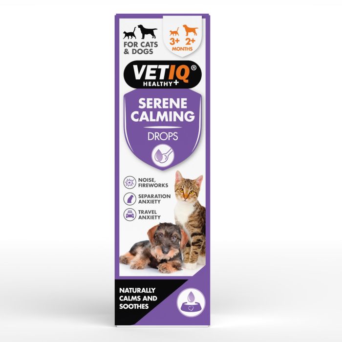 Vetiq Serene-UM Gotas 100 ml - Suplemento Natural Calmante para Estrés y Ansiedad en Perros y Gatos Recomendado por Veterinarios 1 Vetiq Serene-UM Gotas 100 ml - Suplemento Natural Calmante para Estrés y Ansiedad en Perros y Gatos Recomendado por Veterinarios 1