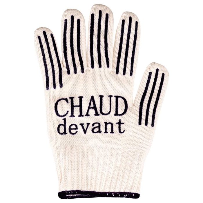 Cook Concept Guante Resistente Al Calor con Silicona Antideslizante, hasta 250 grados, Talla Única, se adapta a ambas manos, 17x1,7 cm; h.27cm 5