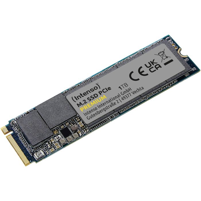 Intenso 3835460 SSD M.2 NVMe PCIe 3.0 x 4 1TB 2100MB/s Lectura