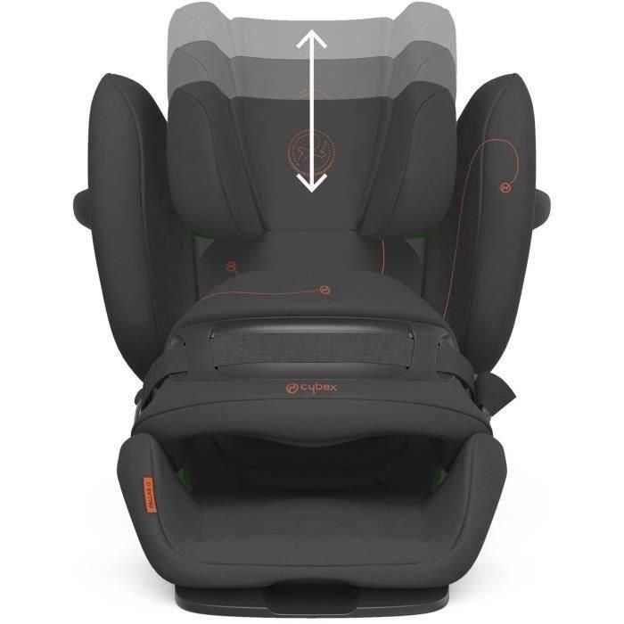 Cybex Pallas G - I -I -Auto Siege - Road Face - 16 meses a los 12 años - 1/2/3 Grupo - 76 a 150 cm - Gris 5 Cybex Pallas G - I -I -Auto Siege - Road Face - 16 meses a los 12 años - 1/2/3 Grupo - 76 a 150 cm - Gris 5