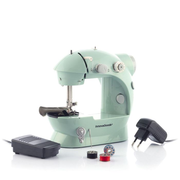 Mini Máquina de Coser Portátil con LED, Cortahílos y Accesorios Sewny InnovaGoods 3 Mini Máquina de Coser Portátil con LED, Cortahílos y Accesorios Sewny InnovaGoods 3