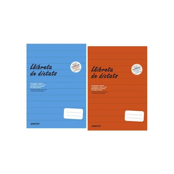 Quadern Additio A4 Dictats Primària