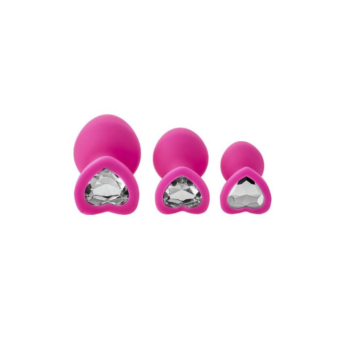 Plug Anal Dream Toys Flirts Rosa 3 Piezas 12 Plug Anal Dream Toys Flirts Rosa 3 Piezas 12