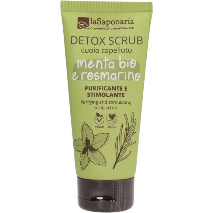 La Saponaria Exfoliante Detox - Menta Y Romero 100 mL