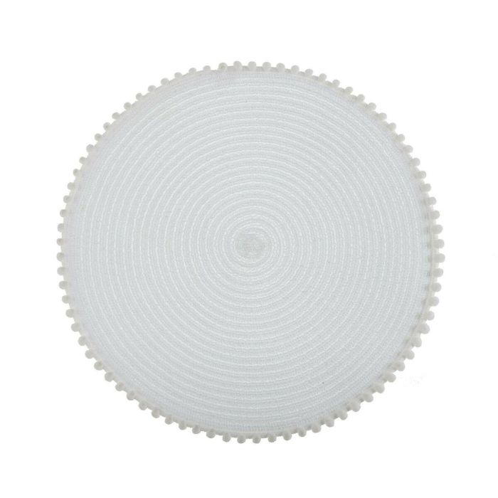 Versa Salvamantel Blanco 38x38 cm - Poliéster (6 Unidades) Versa Salvamantel Blanco 38x38 cm - Poliéster (6 Unidades)