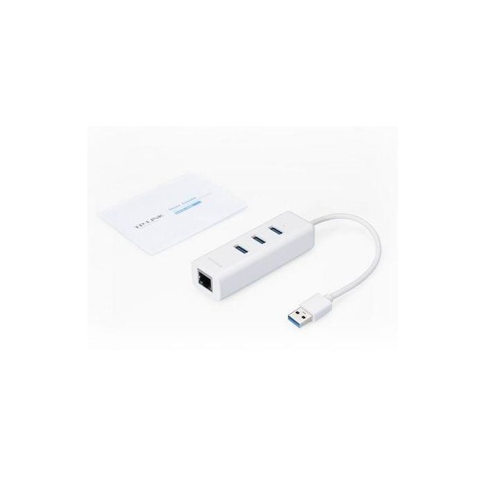 TP-Link UE330 USB 3.2 Gen 1 (3.1 Gen 1) Type-A 1000 Mbit/s Blanco 1 TP-Link UE330 USB 3.2 Gen 1 (3.1 Gen 1) Type-A 1000 Mbit/s Blanco 1