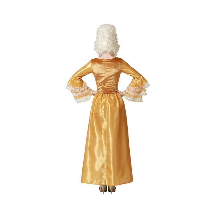 Disfraz Cortesana Barroco Dorado Mujer Adulto M-L 2 Disfraz Cortesana Barroco Dorado Mujer Adulto M-L 2